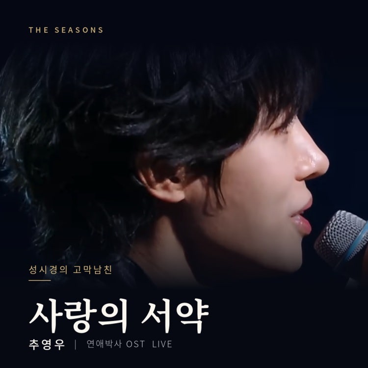 연애박사 OST 사랑의 서약, 추영우 목소리로 듣는 더 시즌즈 오프닝 감성