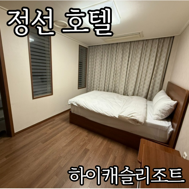 정선 하이캐슬리조트 48평 프리미엄 취사 민둥산 숙소