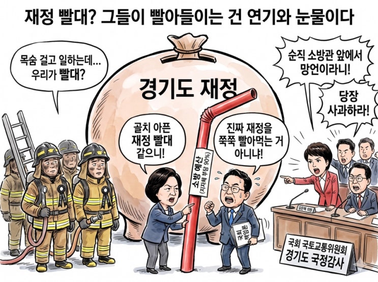 <b>부승찬</b> 의원, 추미애 '<b>소방 재정</b> 빨대' 발언 두둔하며 "<b>재정</b> 쭉쭉 빨....