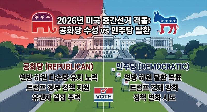[정치] 미국 중간선거 주요 일정과 투자 전략