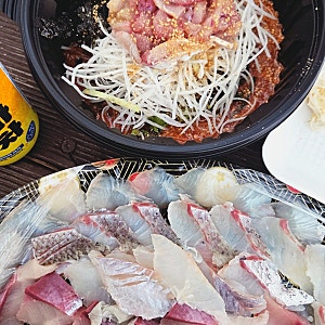 강릉 횟집 추천 강문해변 회포장 가성비 2인 모듬회 물회세트 삼삼이네 경포대본점