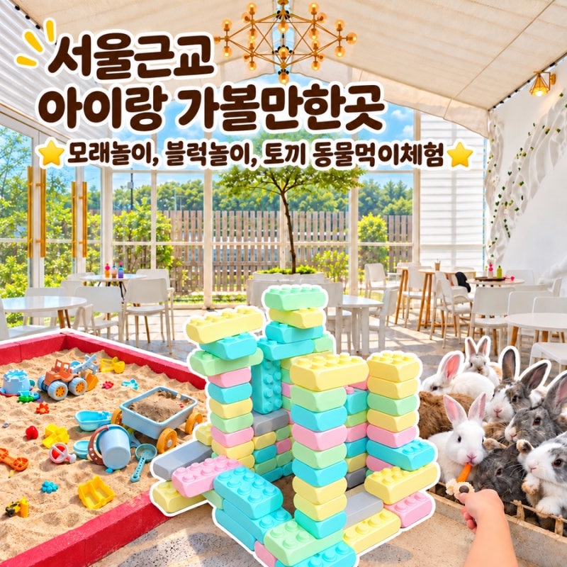 서울근교 토끼 동물먹이주기 체험 경기도 양주카페 휴에고 3살 아이랑 가볼만한곳