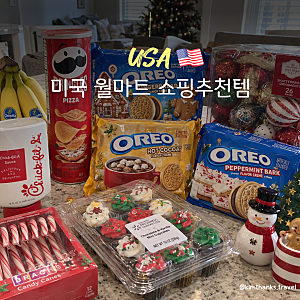 미국 월마트(Walmart)추천템 | 마트 쇼핑리스트 기념품 추천 과자 치즈 소스 바디로션 총정리