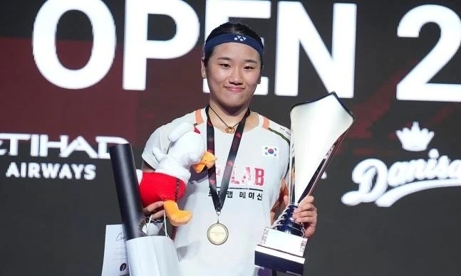 안세영 덴마크오픈 2연패! 시즌 9관왕·61승 1패