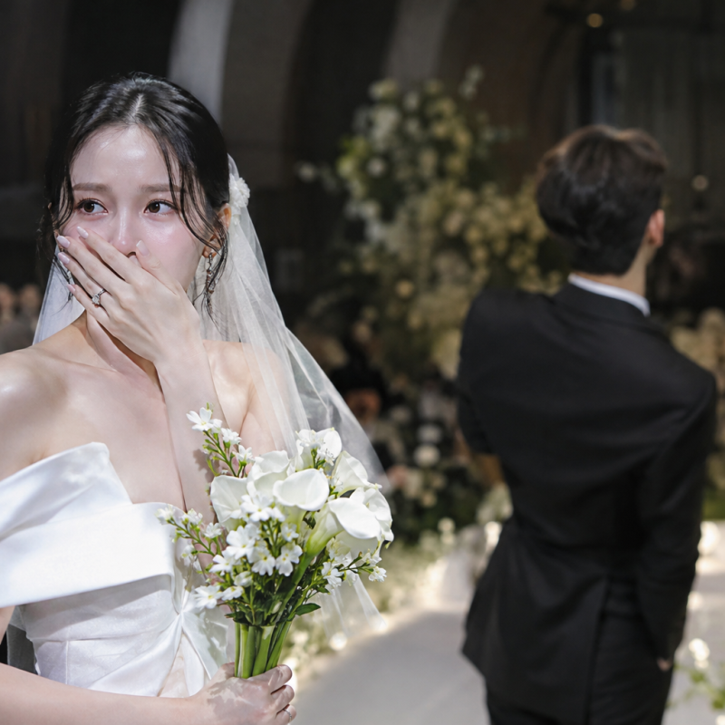 "신랑 입장 전 기분 어색하다".. 8년 돌고 돌아 결혼한 양홍원 원현주 식장 풍경