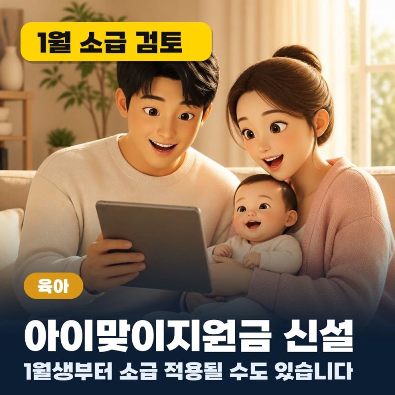 아이맞이지원금 2027년 1월 소급 검토와 우대지역 지급액, 출생 순위별 금액