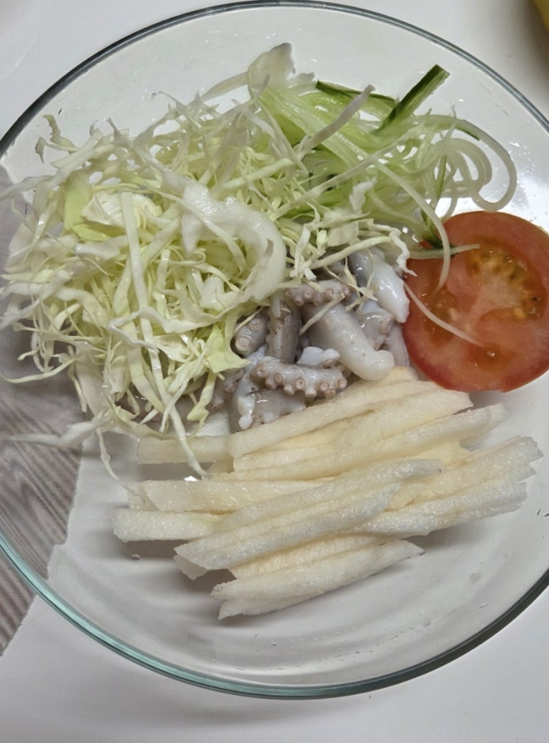 초간단 물회 만드는 법 레시피: 이거 육수대신 쓰세요!