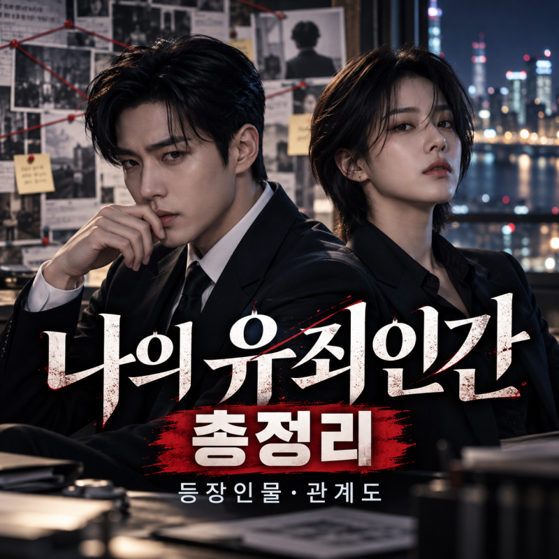 나의 유죄인간 등장인물·인물관계도·줄거리 총정리
