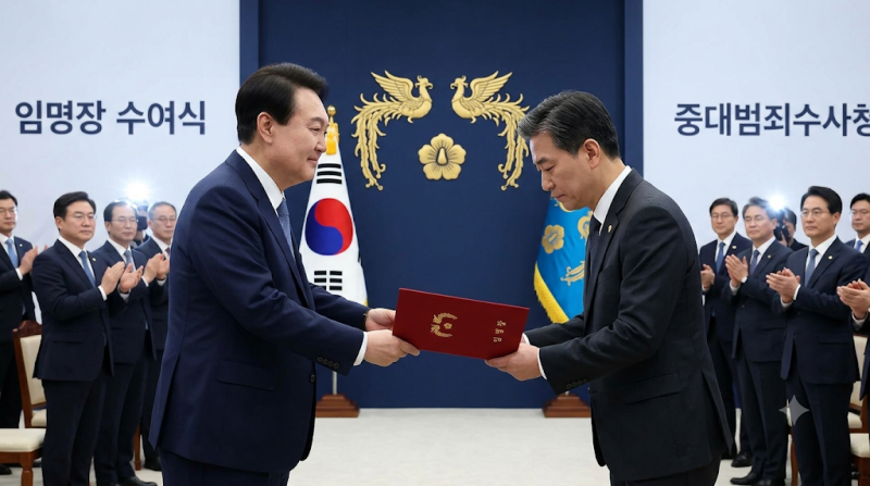 김지용 임명장 수여, 초대 중수청장 공식 출발…이재명 대통령 “네 편 내 편 가리지 말라”