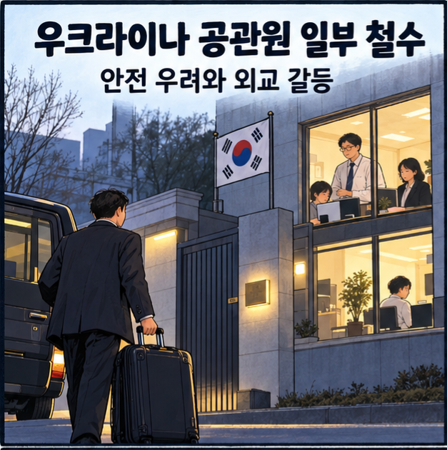 우크라이나 공관원 일부 철수…우리는 어떤 나라로 기억될까