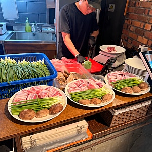 마곡 고기 맛집 산청숯불가든, 둘이 흑돼지 1kg 먹은 후기｜일요일 웨이팅·주차 팁