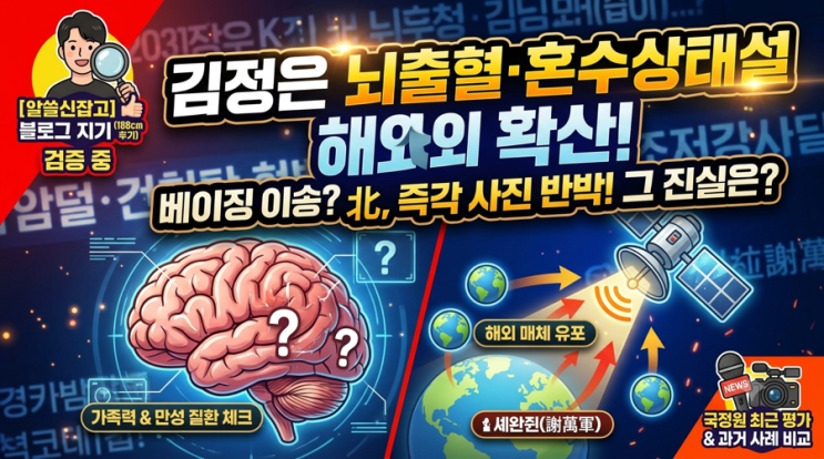 김정은 뇌출혈·혼수상태설 진실은? 北 <b>현지</b> 지도 사진 공개로 신변 ....