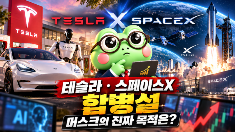 테슬라 스페이스X 합병설, 머스크는 왜 두 회사를 합치려 할까? 연내 발표 가능성과 숨은 이....
