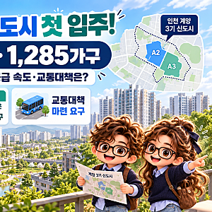 인천 계양 3기 신도시 12월 첫 입주! 1,285가구 공급, 이재명 대통령이 지시한 변화는?