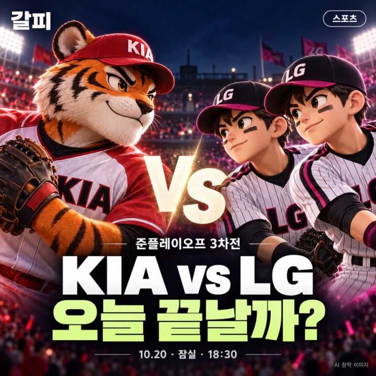 <b>김도영 만루홈런</b>·나성범 솔로포! KIA LG 준플레이오프 3차전, 2회초 7....