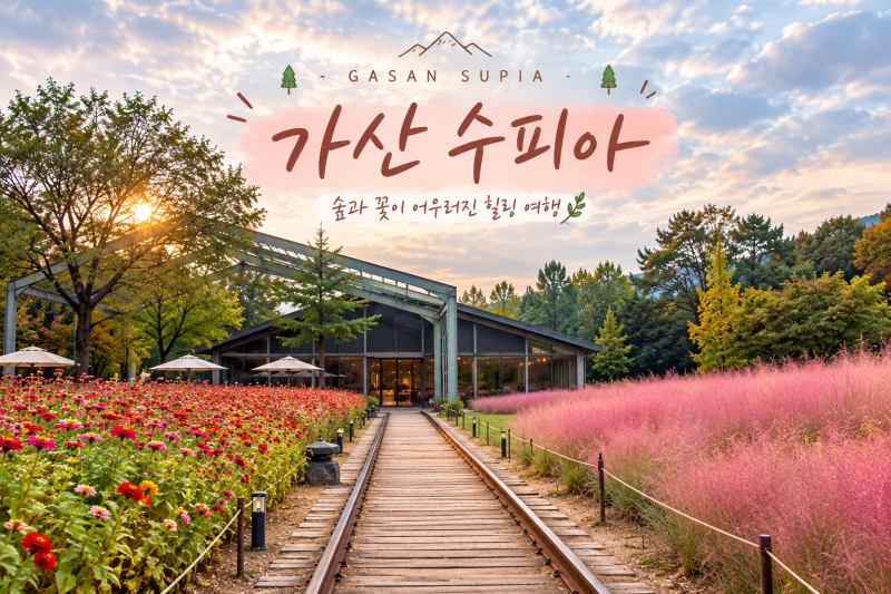 경북 칠곡 가볼만한곳 가산수피아｜핑크뮬리부터 공룡공원까지 가을 나들이 후기