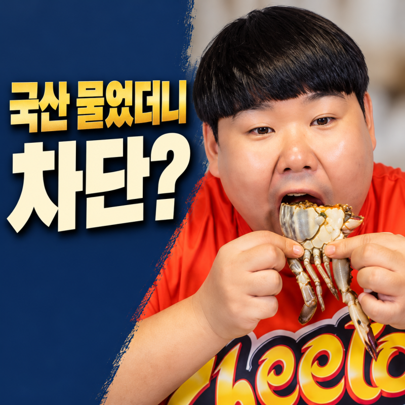 김수영 게장 방송, 국산인지 물었을 뿐인데…채팅 차단 논란에 해명