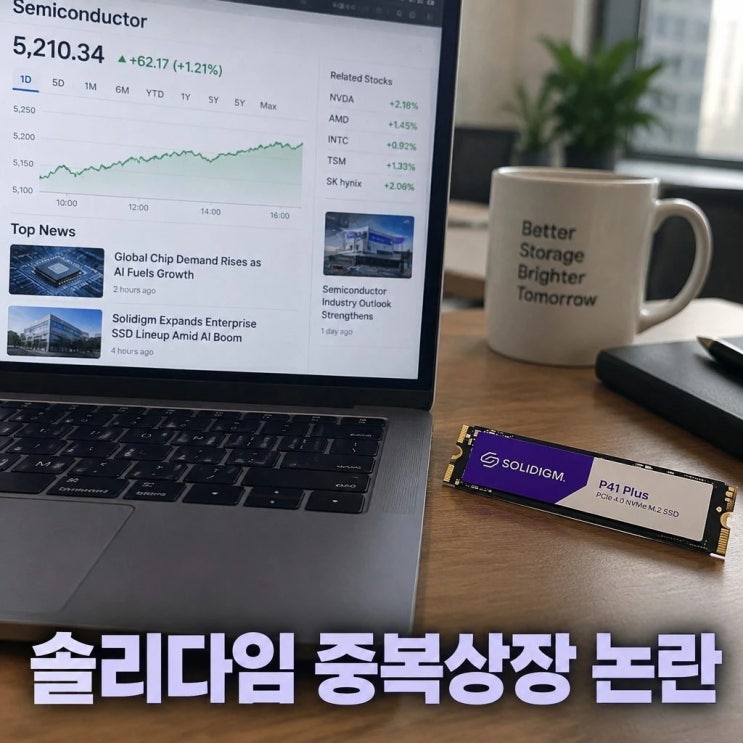 <b>솔리다임</b> 중복<b>상장</b> 논란과 <b>상장 제동</b> 이유