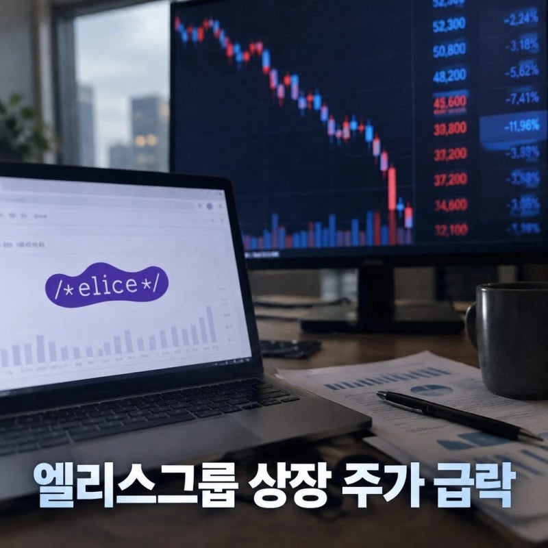 [기업분석] 엘리스그룹 상장 주가 급락 상장 첫날 30% 폭락