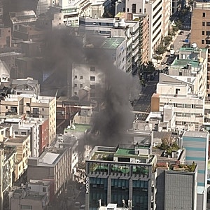[속보] 강남 역삼동 빌딩 2곳서 7분 간격 동시다발 화재… 30대 여성 심정지·18명 부상