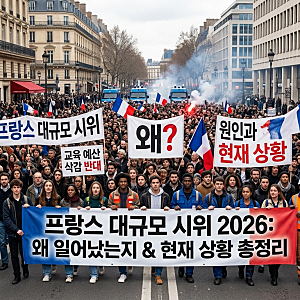 프랑스 대규모 시위 총정리! 55만 명이 거리로 나온 원인과 현재 상황
