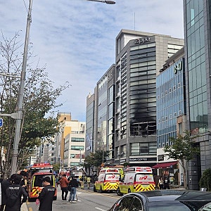 “누가 불 질렀다” 강남 역삼동 빌딩 2곳 동시다발 화재, 방화 가능성?