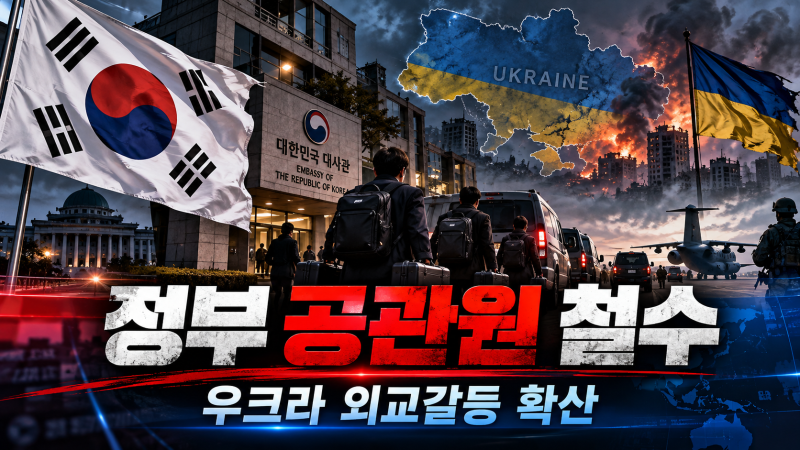 정부, 우크라이나 공관원 일부 철수 결정…북한군 포로 송환 논란에 외교 갈등 확산