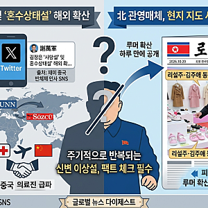 [안보] "김정은 뇌출혈·사망설?" 해외 소문 확산… 北, 전날 전시회 시찰 사진으로 전격 반박