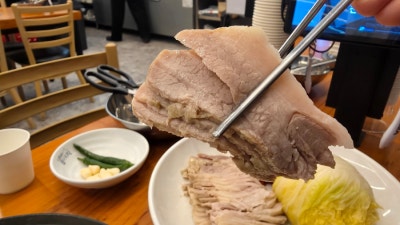 [구리맛집] 야들야들 보쌈이 맛있는 박만배아리랑보쌈 다산점