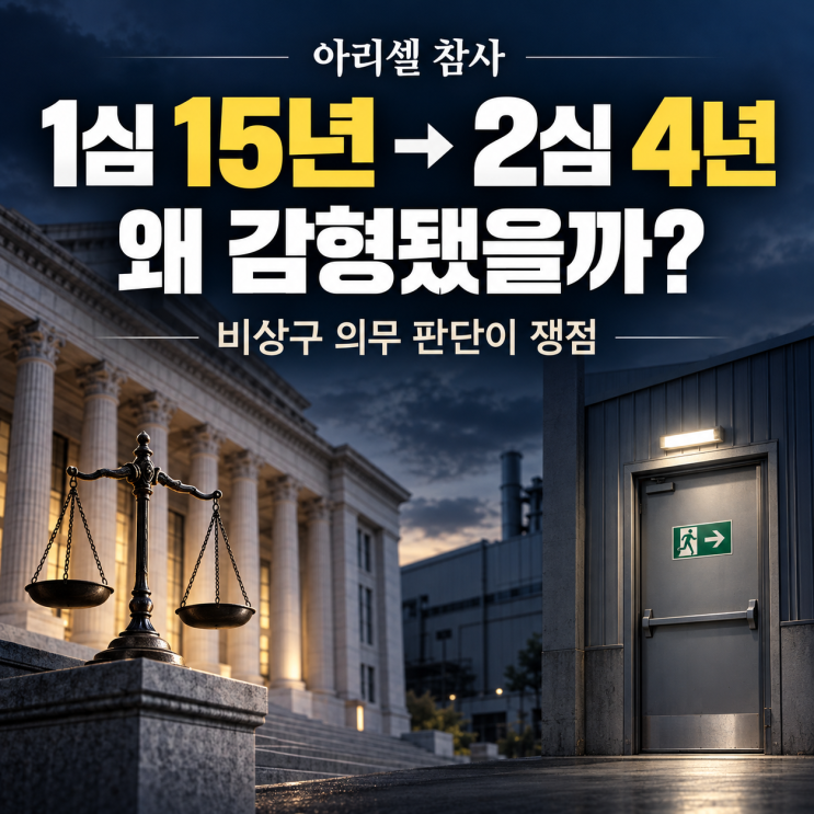 <b>아리셀</b> <b>참사</b> 징역 15년→4년, 감형을 가른 판단은 무엇이었나?