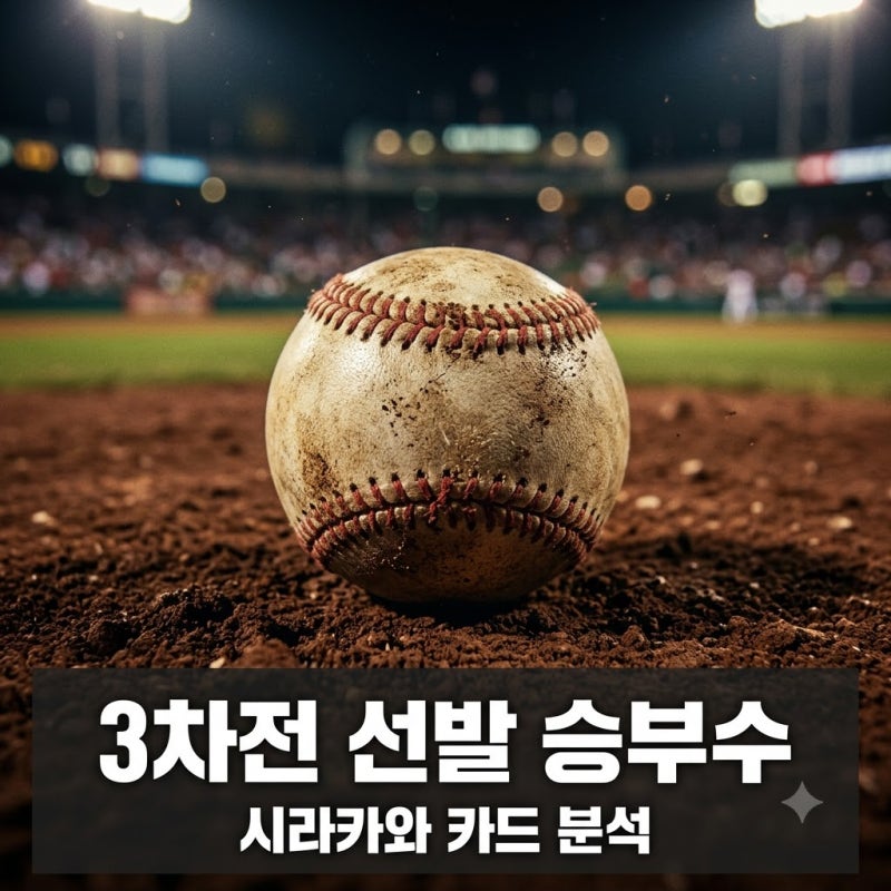 "승기 잡았는데 왜 시라카와?" 이범호 KIA 감독 3차전 선발 승부수