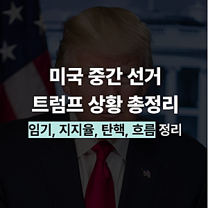 [미국 중간선거 분석] 트럼프의 임기·탄핵·지지율이 중간선거에 미친 파급력 총정리
