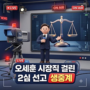 오세훈 시장직 걸린 2심 선고 생중계 총정리