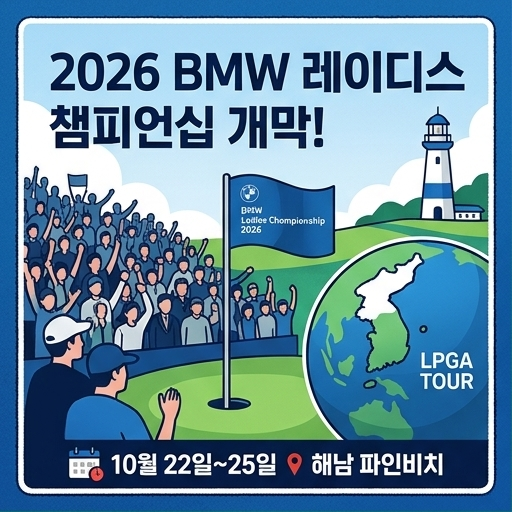 <b>BMW 레이디스 챔피언십</b> 2026, 경기 일정부터 중계·티켓·셔틀버스까지