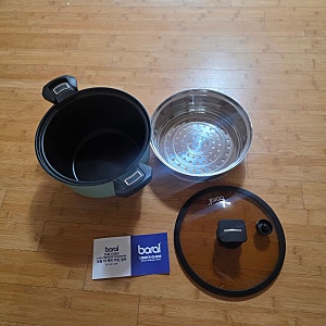 보랄 더 셰프 저압냄비 10L 찜기 포함 그린 25cm BR-G2110P 정보｜대용량 요리와 찜 요리를 한 번....