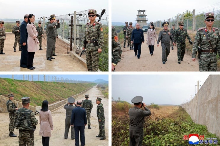 <b>김여정</b>·박정천 최전방 <b>시찰</b>…북한 “도발 땐 즉시 반격” 발언, 남....
