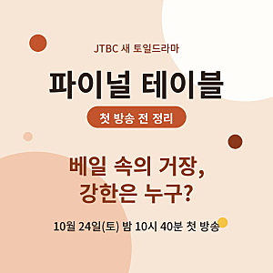 "베일 속의 거장, 강한은 누구?" 파이널 테이블 안효섭 홍화연 장률 정유진