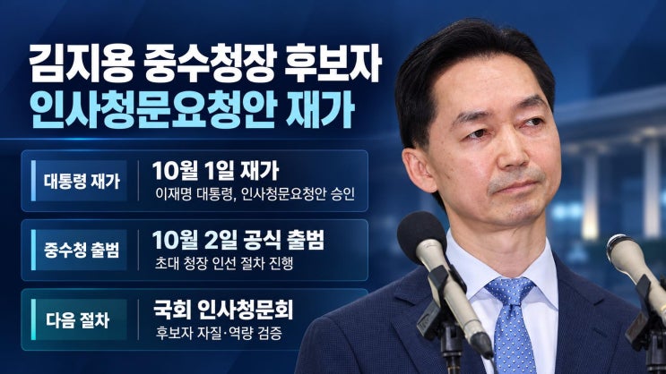 김지용 초대 <b>중수청장</b>은 누구? <b>국무회의 참석</b> 논란과 이재명 대통령....