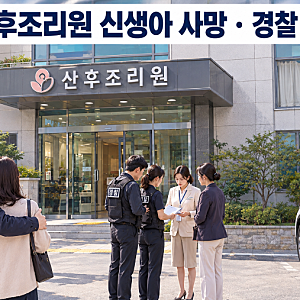 전남 목포시 산후조리원에서 생후 12일 신생아 숨져, CCTV 없어 경찰 과실 여부 수사