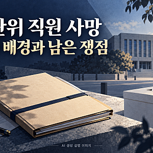 선관위 직원 특검 조사 다음 날 숨진 채 발견 어떤 수사를 받았나
