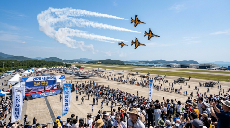 [2026 <b>사천 에어쇼</b>] 일정, 사전등록 예약 방법, 주요 행사 총정리!️