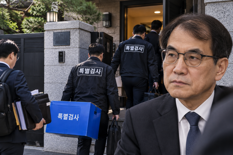 “자택까지 들이닥쳤다” <b>노태악</b> 전 선관위원장 <b>압수수색</b>…<b>특검</b>이 ....