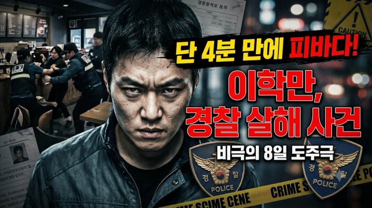 (사건 추적) 2004년 이학만 <b>경찰</b> 살해 사건의 전말