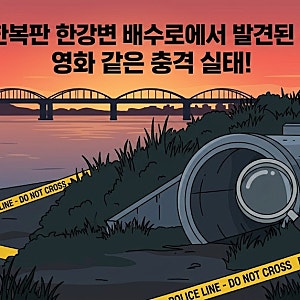 잠실 한강변 배수로에서 발견된 백골 시신, 영화 같은 충격 사건의 신원과 범죄 가능성은?