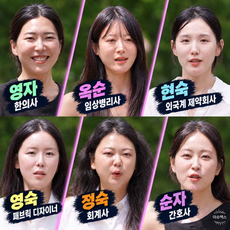 <b>나는솔로34기</b> 남자 여자 출연자 직업 총정리! 상철 하이닉스부터 옥....