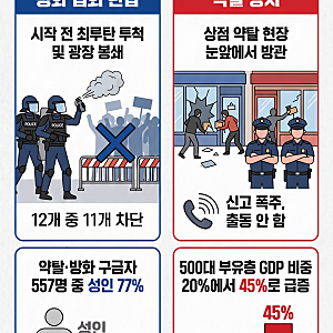 "젊은이의 목소리를 왜 폭력으로 덮습니까"... 프랑스 대규모 시위의 숨겨진 진실
