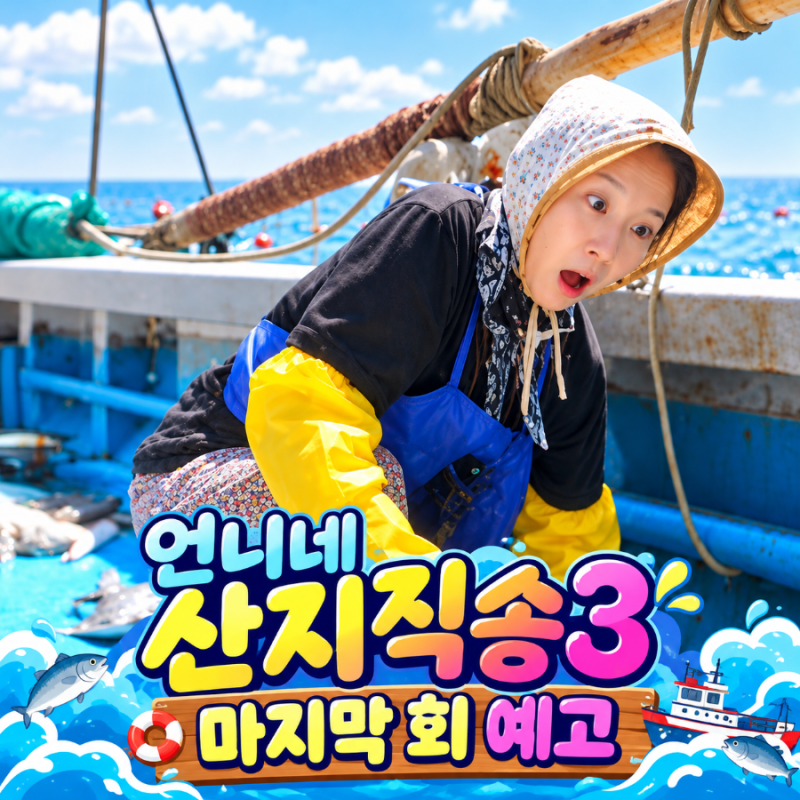 언니네 산지직송3 최종회 예고 염정아도 긴장한 역대급 조업 여수 마지막 밥상 공개