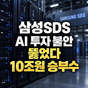 삼성에스디에스 주가 “AI 투자 불안 뚫었다” 데이터센터 기대가 매출로 이어질 조건