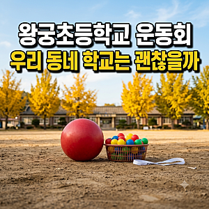 초등학교 운동회 대통령 방문