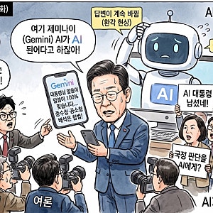 이재명 대통령, ‘제미나이 답변’으로 중수청장 배석 논란 반박… “AI 대통령이냐” 십자....